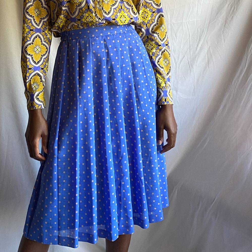Polka dot skirt